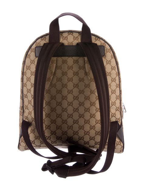 gucci gg canvas backpack|custom gucci backpack.